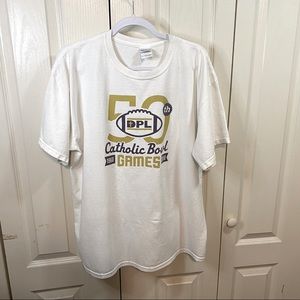 50 Catholic Bowl Games T-shirt